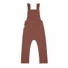 Jumpsuit ruffle pale red rib